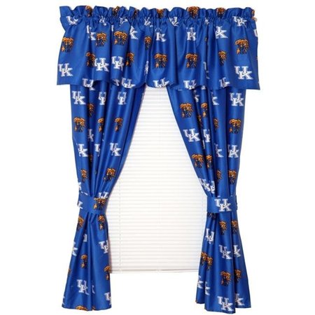 COLLEGE COVERS College Covers KENCP63 Kentucky Printed Curtain Panels 42 in. X 63 in. KENCP63